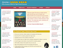 Tablet Screenshot of agoodroad.com